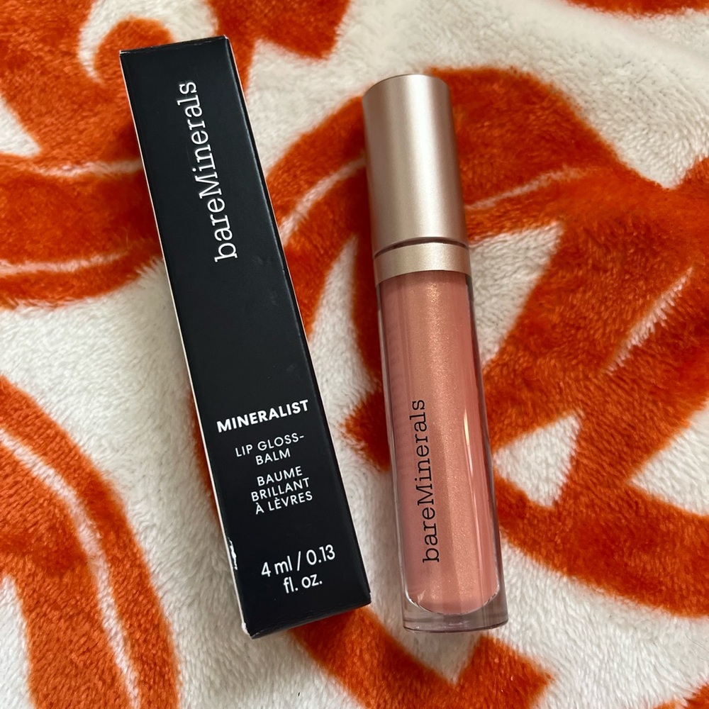 Bareminerals mineralist lip gloss in shade peace
